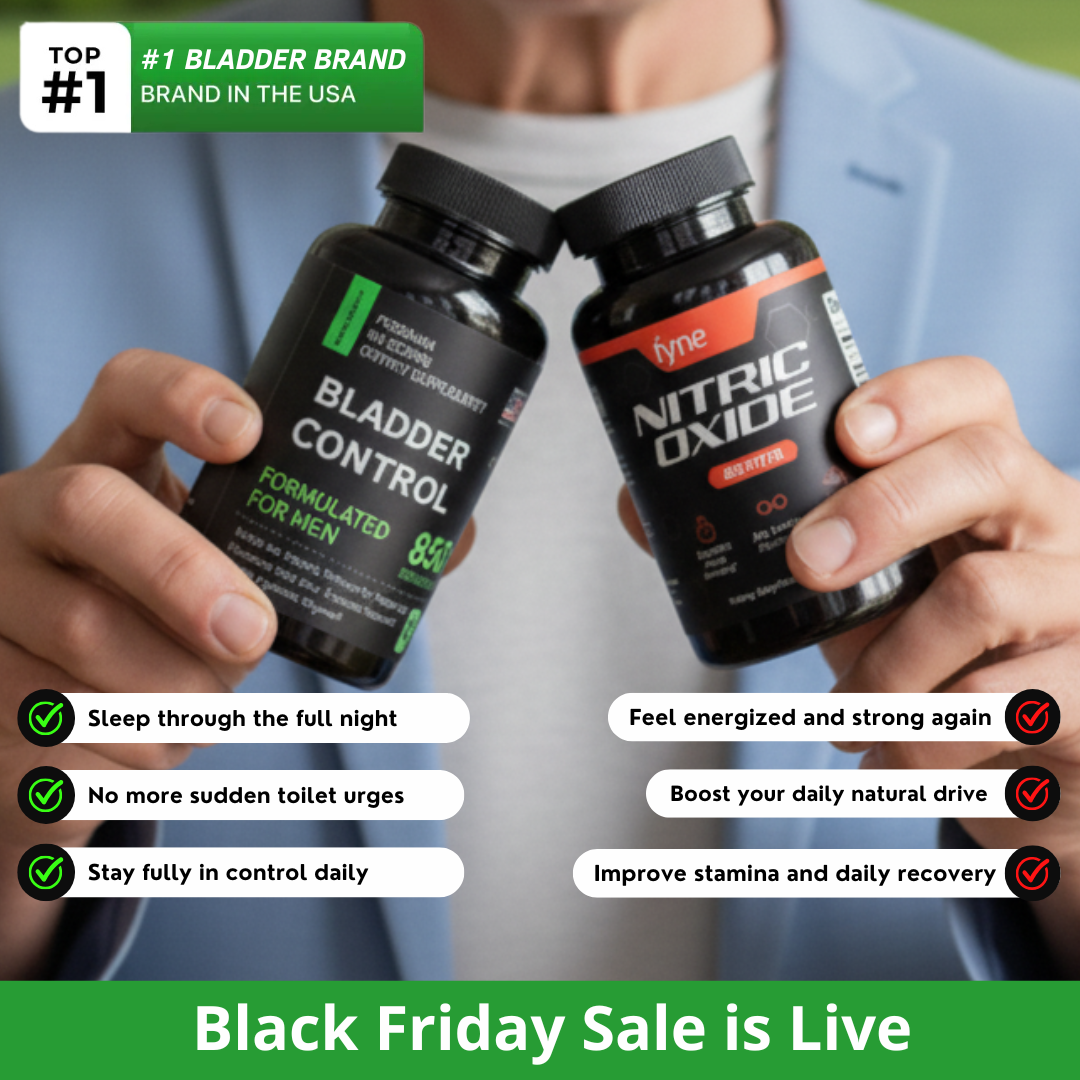 Ultimate Man Bundle | Prostate Health + Nitric Oxide Combo