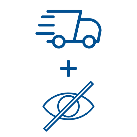 Priority Processing + Discreet Delivery