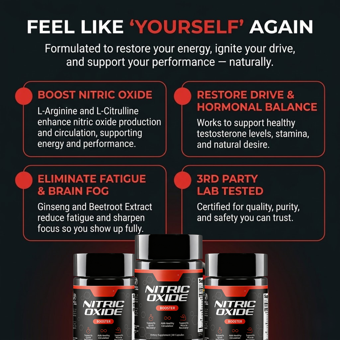 Nitric Oxide - Boost Energy & Drive