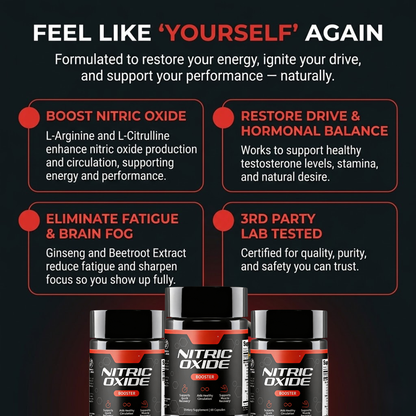 Nitric Oxide - Boost Energy & Drive